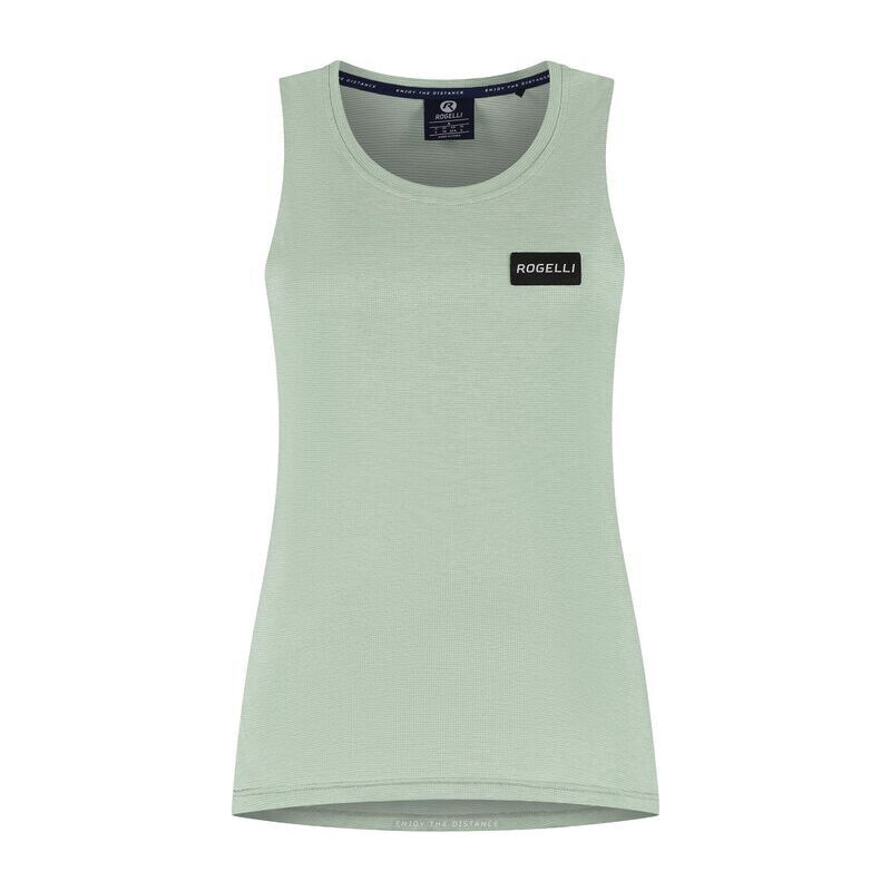 Rogelli dámské tričko bez rukávů d/b DISTANCE mint 2XL