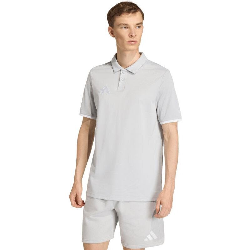 Pánské tričko adidas Entrada 26 Polo šedé JZ6662 pánské
