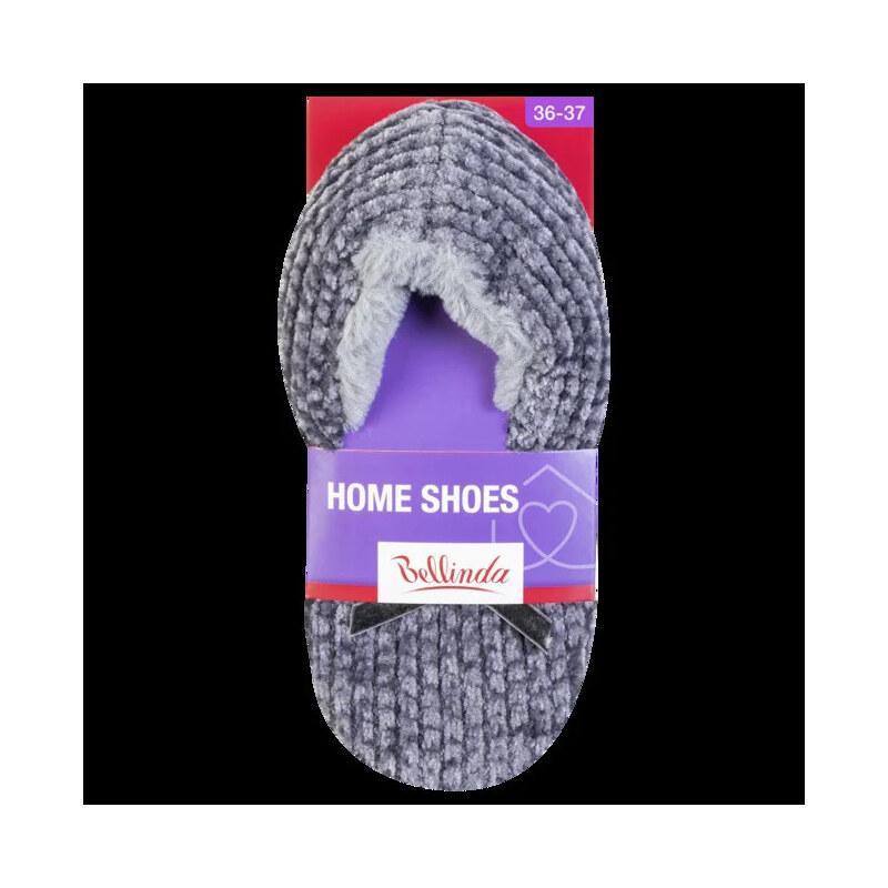 Domácí bačkůrky HOME SHOES Tmavě šedá - BELLINDA 113599594