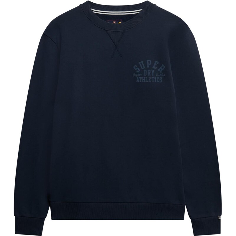 Superdry & Co Mikina Athletic Essentials námořnická modř / tmavě