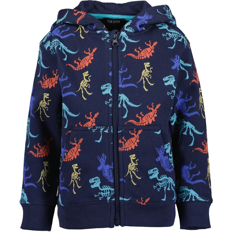 BLUE SEVEN Mikina námořnická modř / královská modrá / pastelová