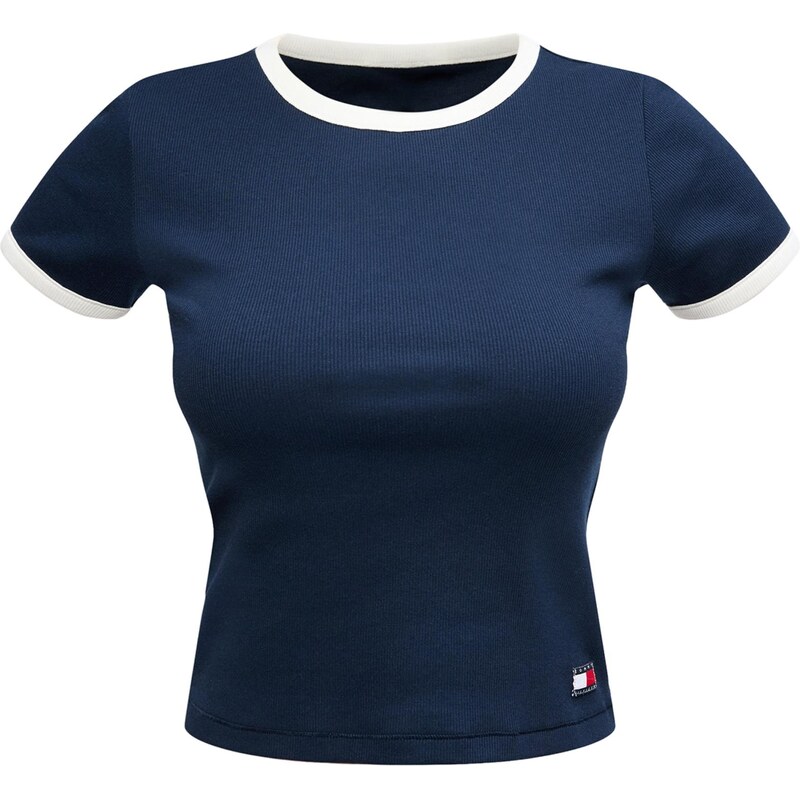 Tommy Hilfiger Underwear Tričko na spaní tmavě modrá / bílá 113601767