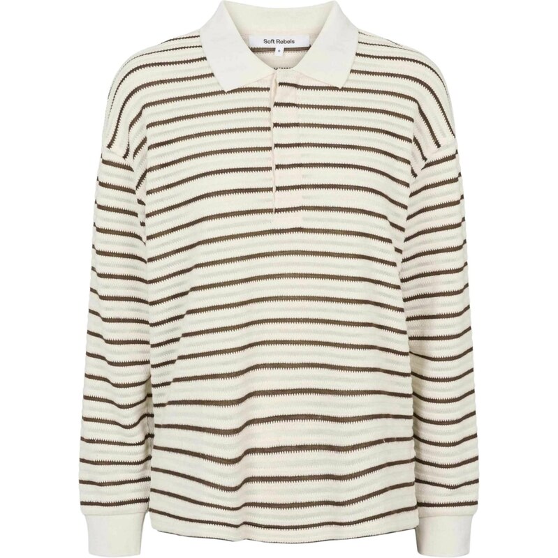 Soft Rebels Top  SRSoleil  sépiová