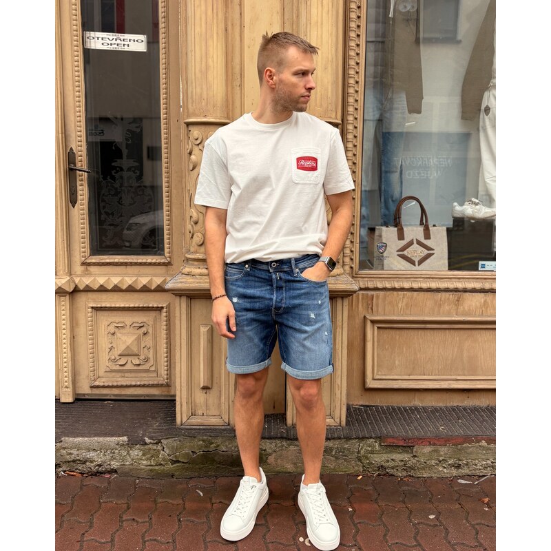 PÁNSKÉ ŠORTKY REPLAY RBJ.981 TAPERED-FIT - MA981Q.000.141 102