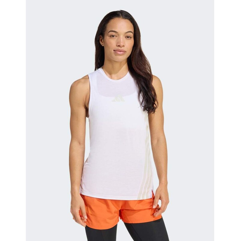adidas performance Terrex xperior climacool+ tank top in white