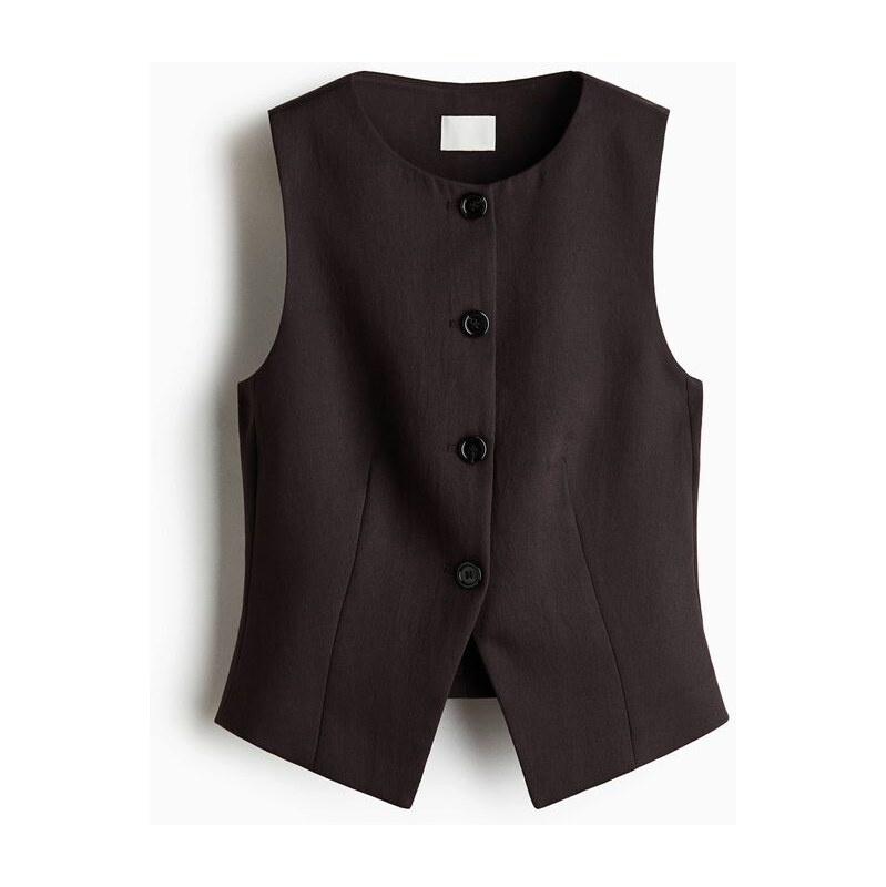 H&M - Vesta - Tmavě Hnědá