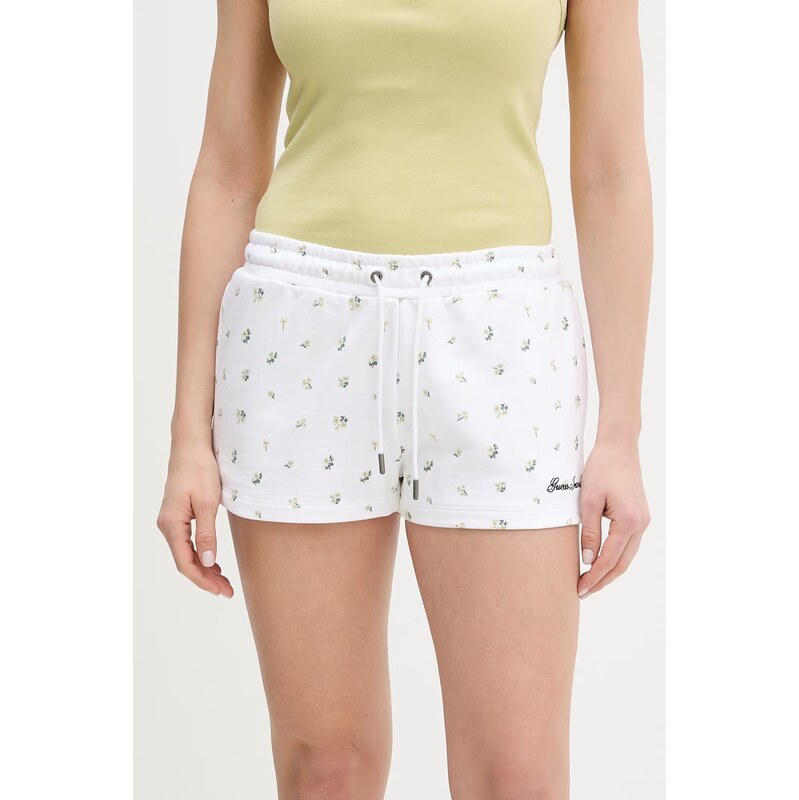Guess Jeans šortky dámské bavlněné 113613520