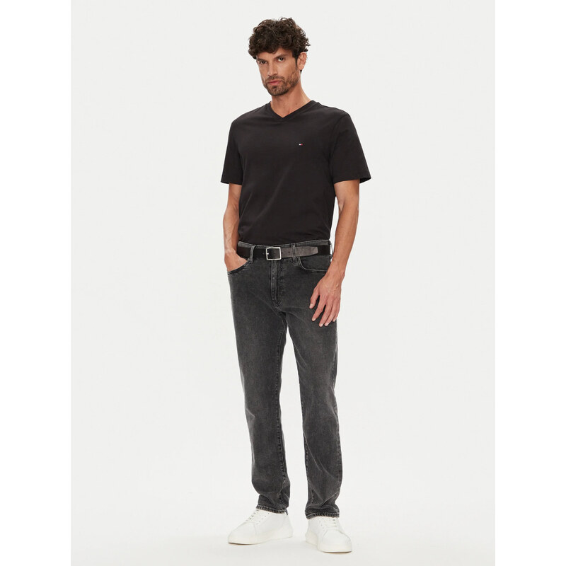 Tommy Hilfiger pánské černé triko
