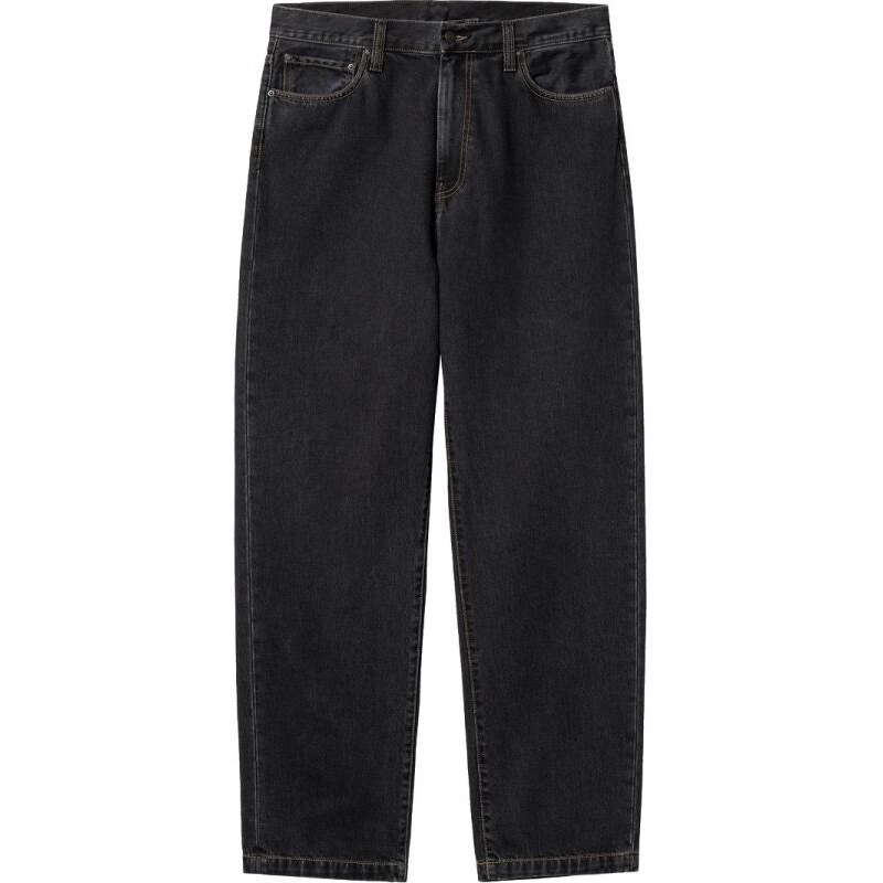 KALHOTY CARHARTT WIP Aaron 5-Pocket Deni - černá -
