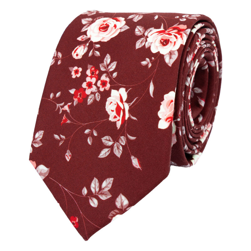 Bubibubi Vínová kravata Garnet
