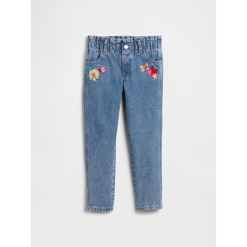 GAP Baby Jeans Paperbag Mom - Dívčí