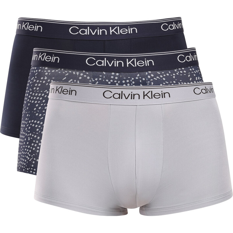 3PACK pánské boxerky Calvin Klein vícebarevné (NB4409-3ZV)