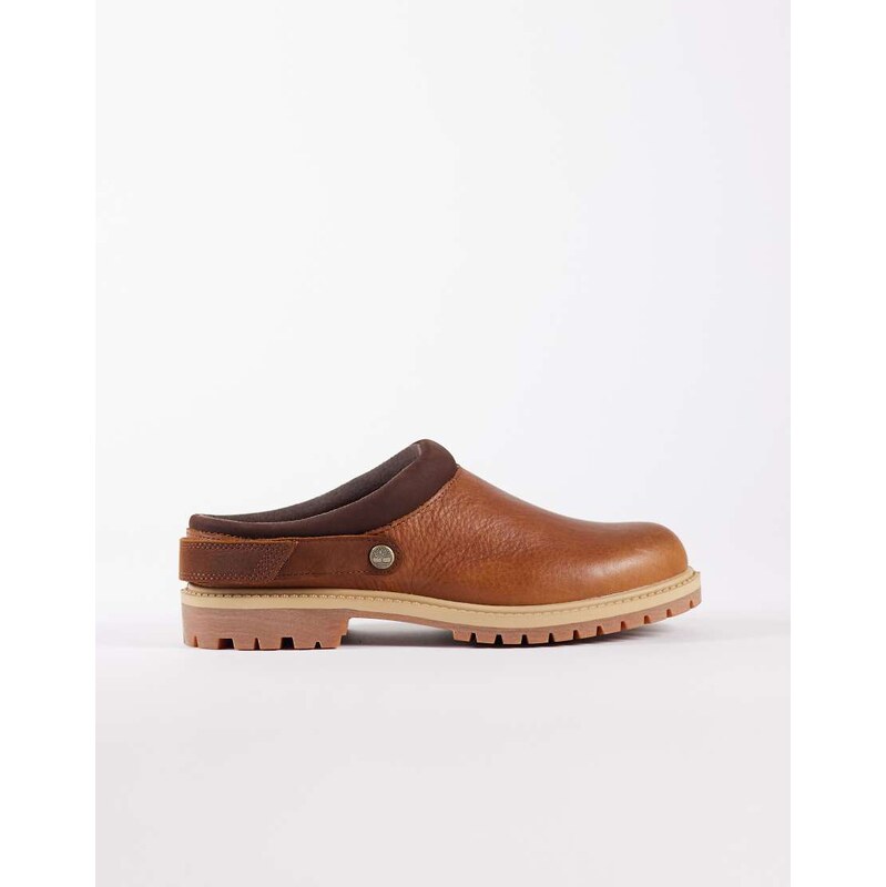 Timberland Premium mule in brown leather 113616671