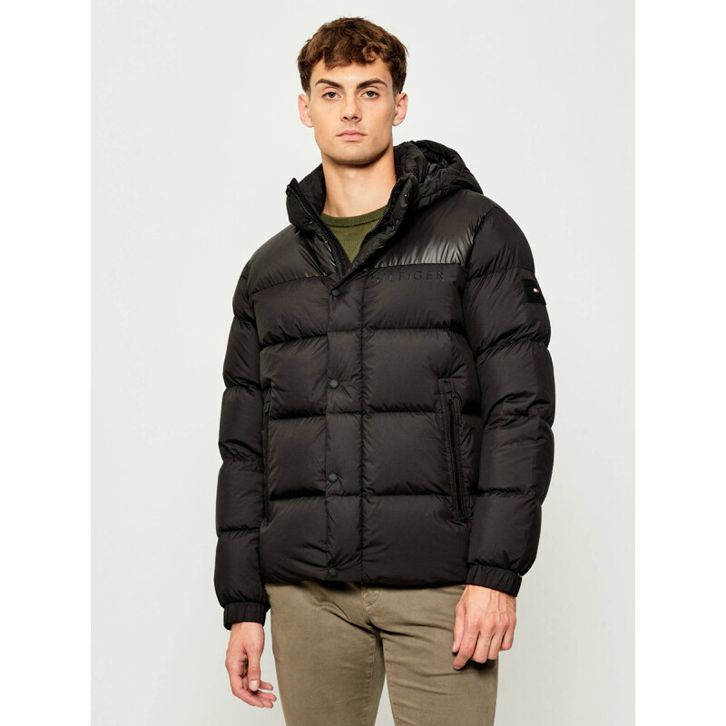 Tommy Hilfiger pánská černá bunda