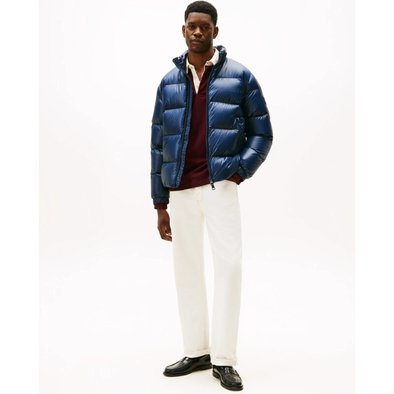 Tommy Hilfiger pánská tmavě modrá bunda
