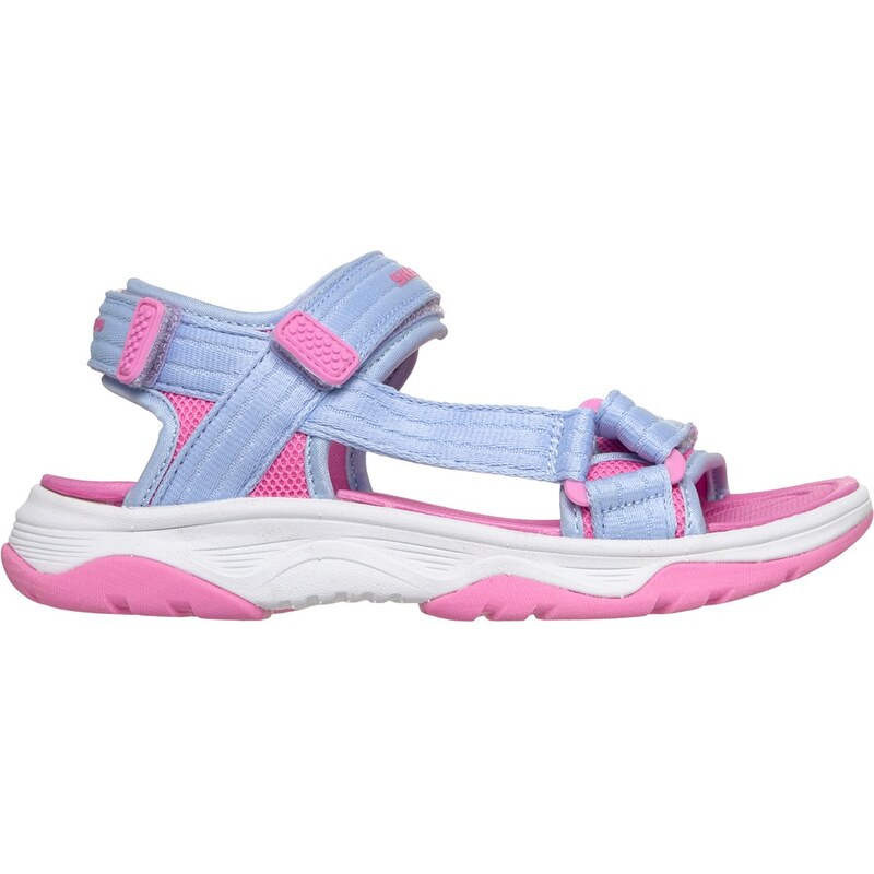 Skechers Dívky Tread Seeker Shoes v Levandule/Růžový, Velikost