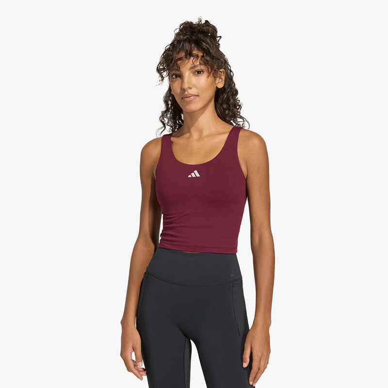 adidas Performance Tílko adidas 3 Stripes Studio All Me Light Support 113618280