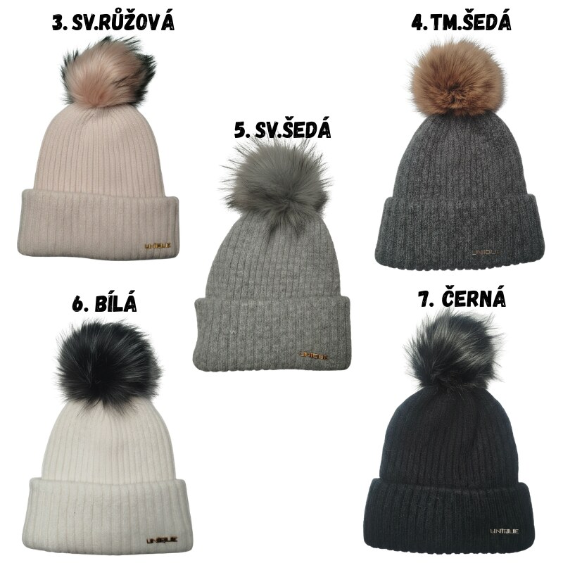 Dívčí/Dámská ZIMNÍ ČEPICE Modera PF010 101175672