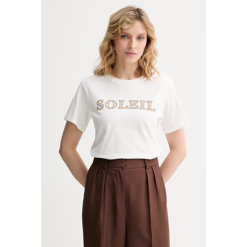 Bavlněné tričko Weekend Max Mara BORA 113620427