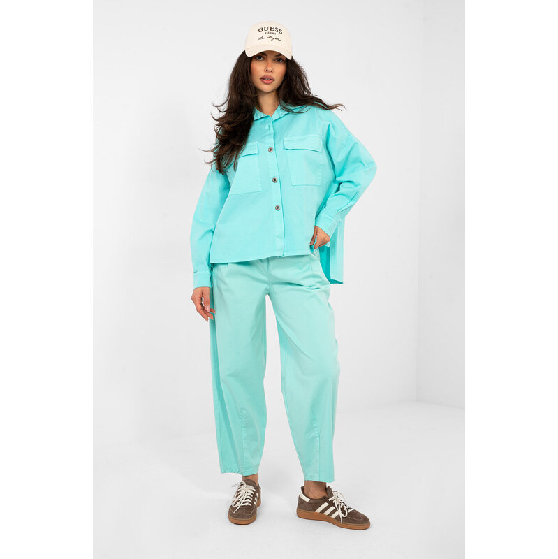 Košile s dlouhým rukávem model 224199 Italy Moda