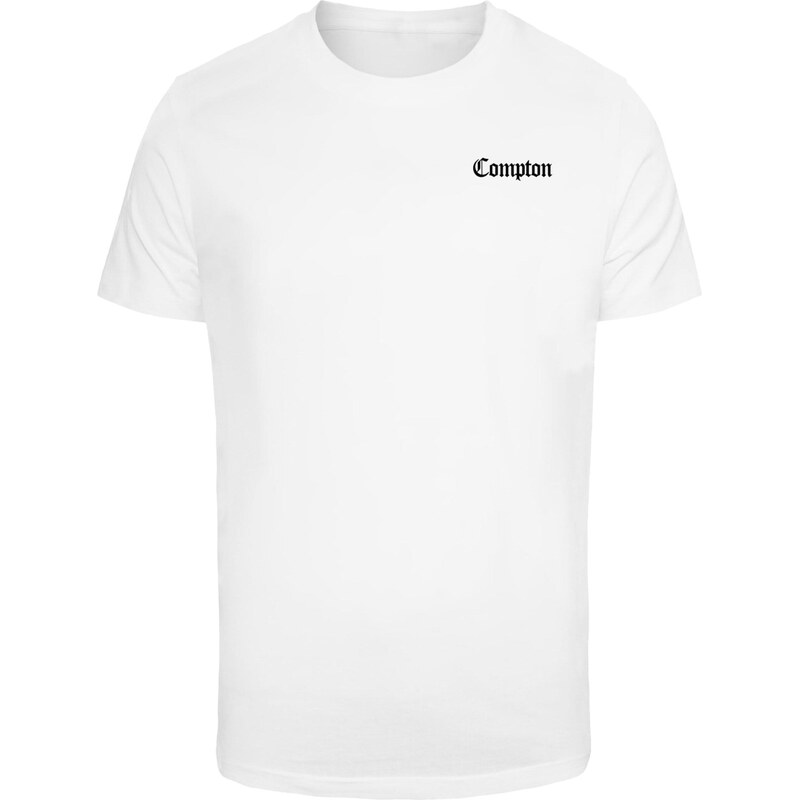 Mister Tee Tričko Compton černá / bílá