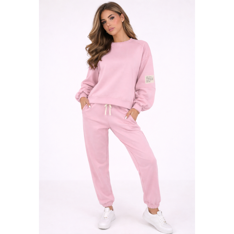 Růžové náušnice FASHION ID8874