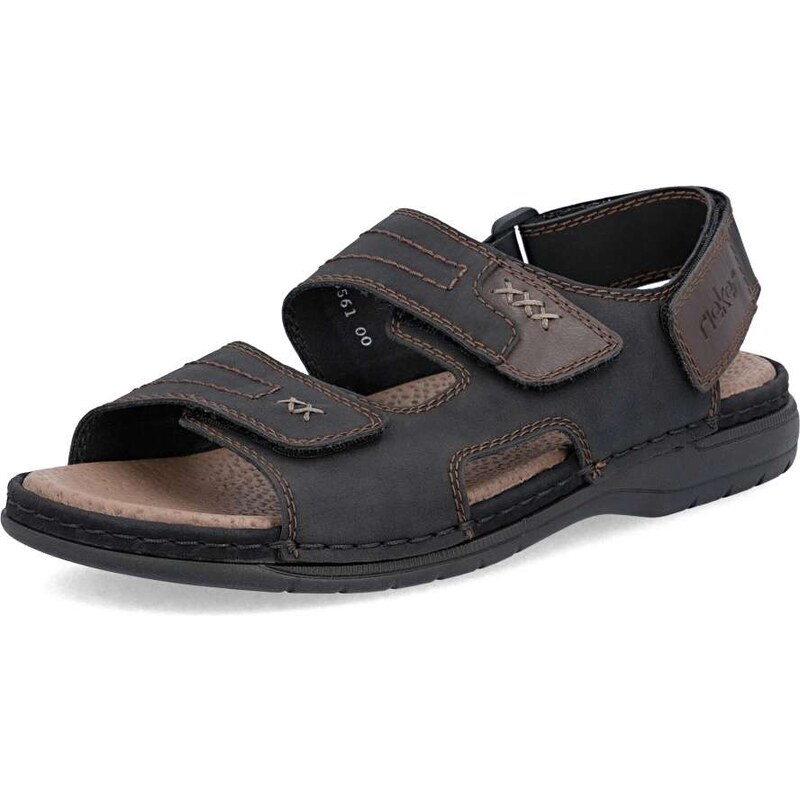 Pánské sandály RIEKER 25561-00 černá