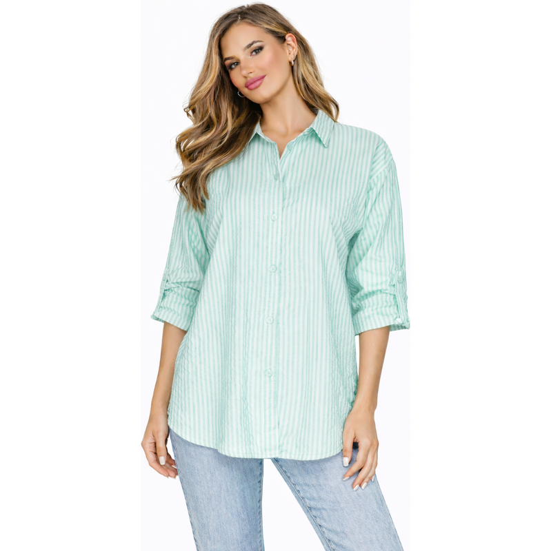 Mátově-zelené hodinky FASHION ID8849