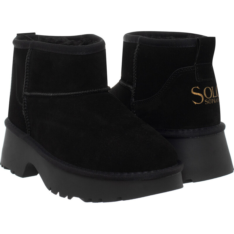 SOLO SOPRANI COUTURE - LEA SUEDE Sandály