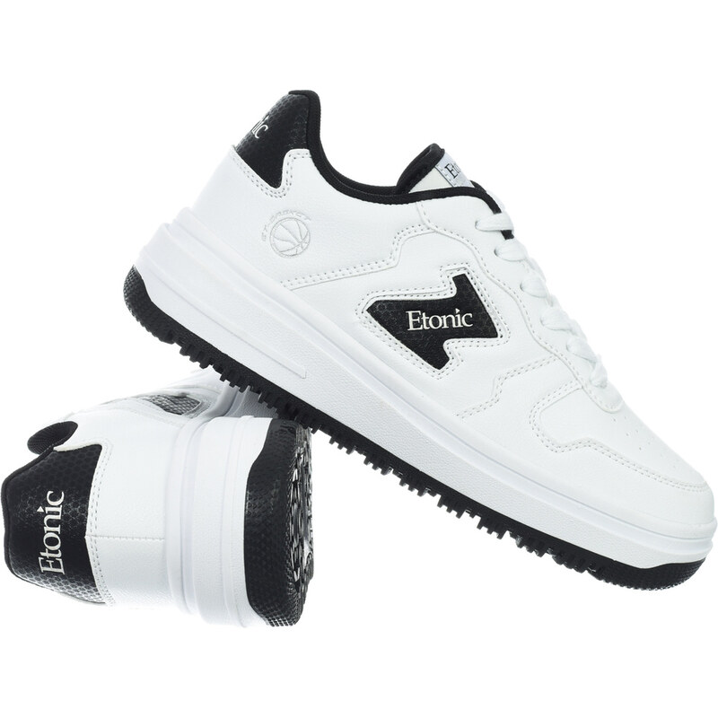 Bílé-černé tenisky Etonic Basket 113633431