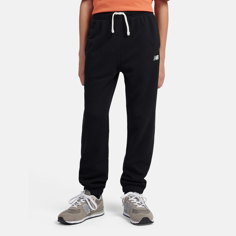 Dětské kalhoty New Balance LAKB0060BK – černé
