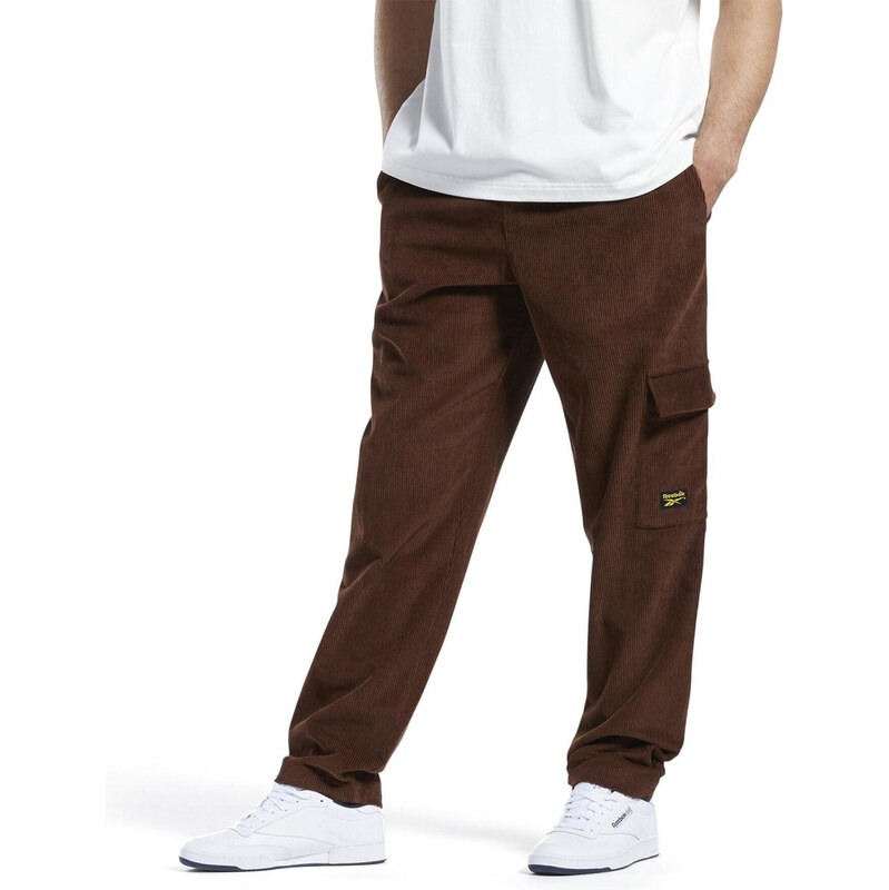 REEBOK cord cargo kalhoty
