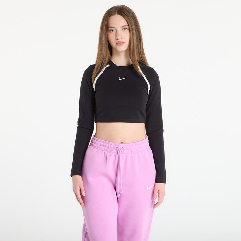 Tričko Nike Sportswear Womens Tight Long-Sleeve Cropped Top