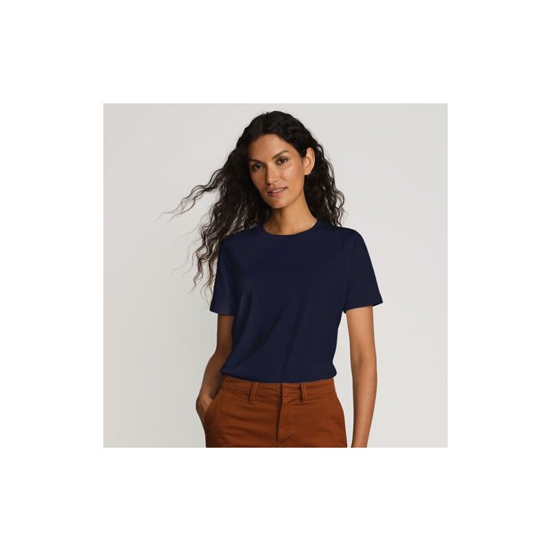 Supima Short Sleeve Crew Neck T-shirt, Women, size: XS, regular,