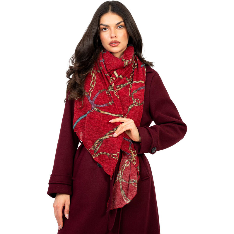 Factory Price Červený dámský šátek