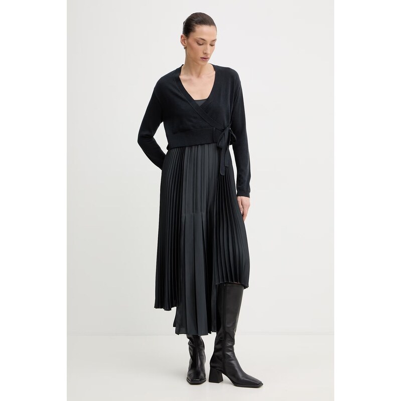 AllSaints Šaty a kardigan AllSaints LUCILLE