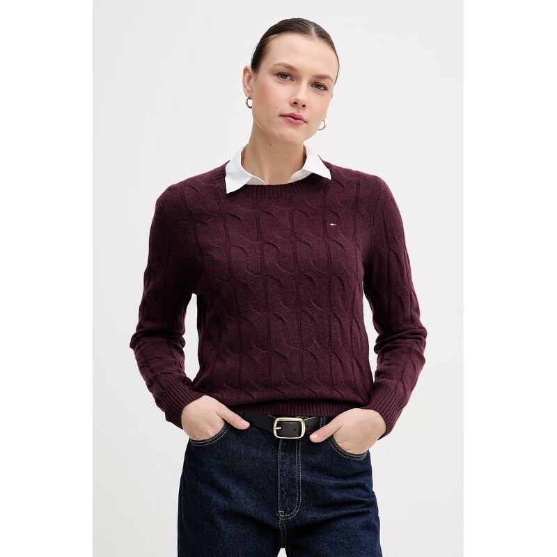 Tommy Hilfiger Vlněný svetr Tommy Hilfiger