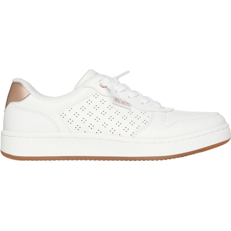 Skechers Ženy BOBS B Cute Court - Luxe Kicks Shoes v Bílý,