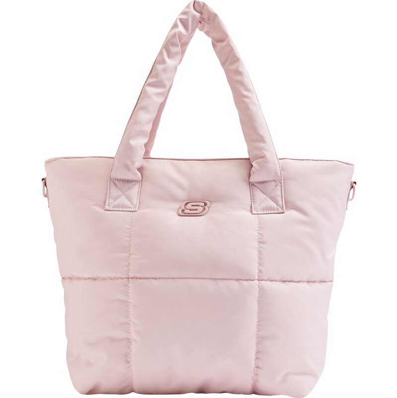 Skechers Quilted Tote Bag v Světle Růžová