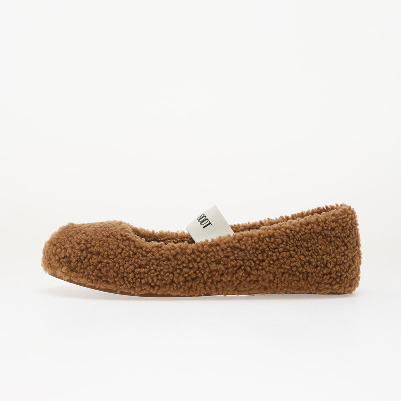 Moon Boot Shearling Ballerina Cognac 113718089