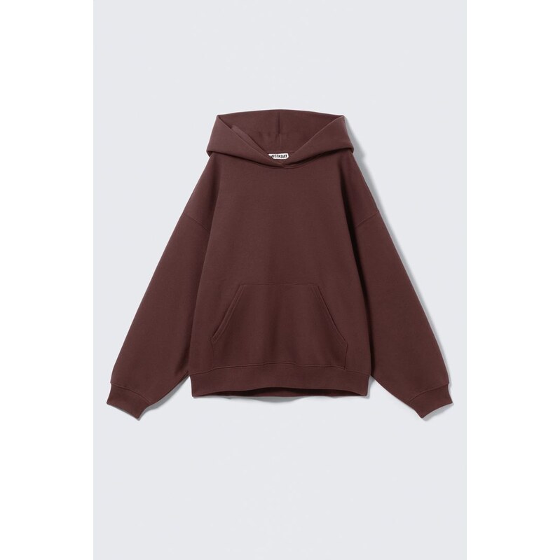 H&M - Oversized Heavyweight Hoodie - růžová 113641369