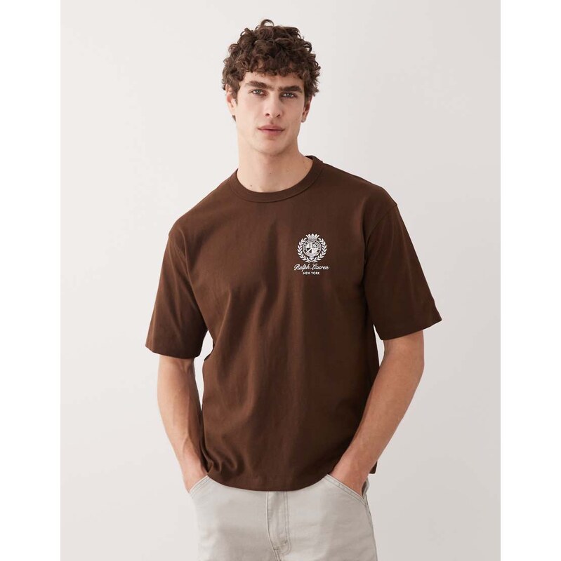 Polo Ralph Lauren heavyweight heritage crest back print t-shirt