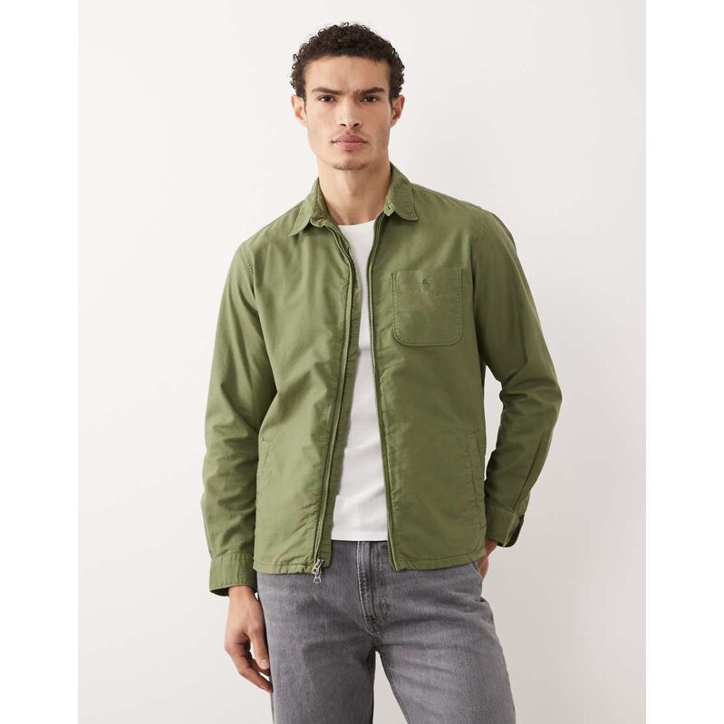 Polo Ralph Lauren Sport capsule long sleeve zip up shirt in
