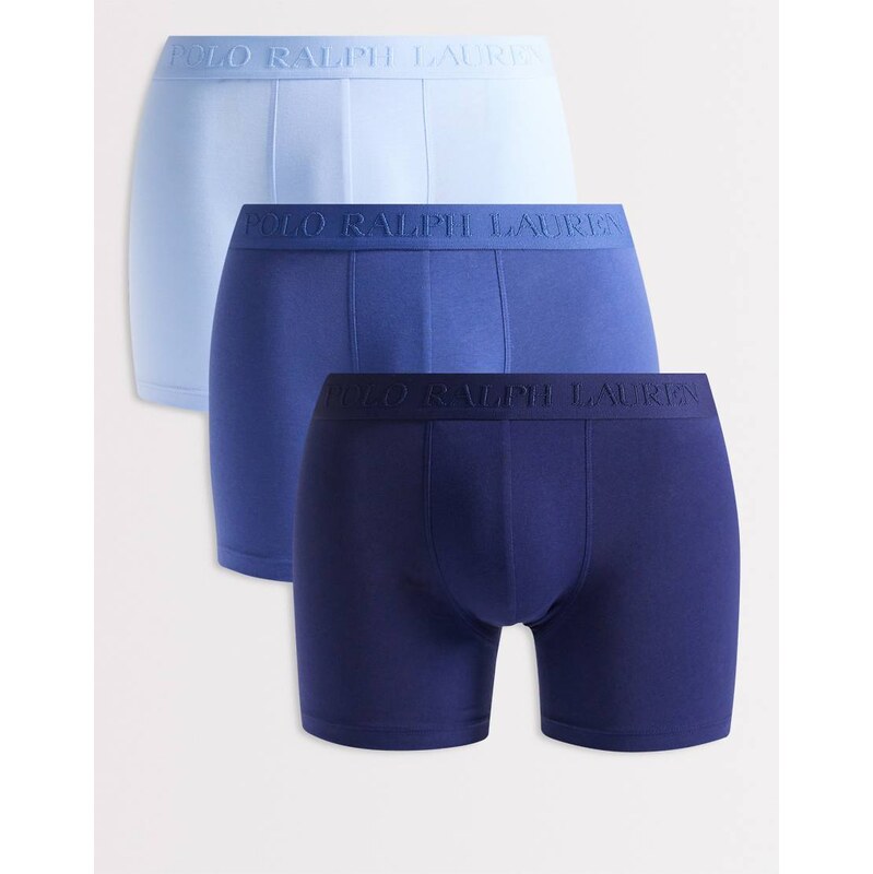 Polo Ralph Lauren 3 pack of stretch cotton tonal boxer briefs in