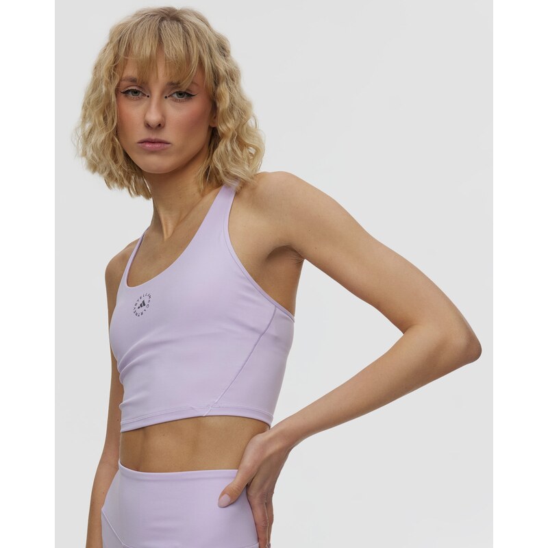 Světle Fialový Dámský Sportovní Top Adidas By Stella Mccartney