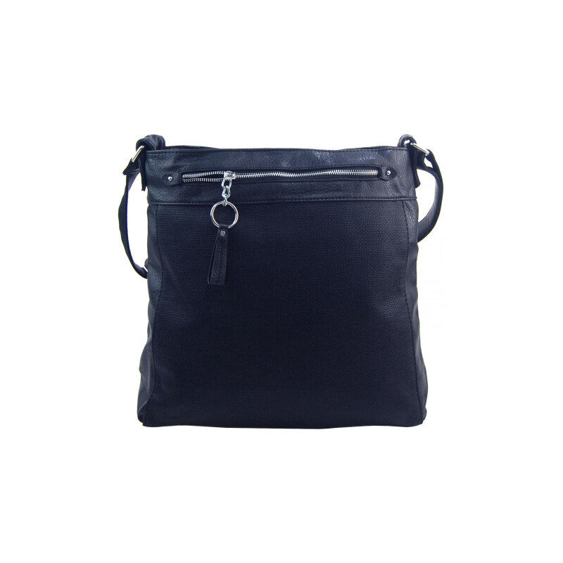 TESSRA Velká tmavě modrá crossbody dámská kabelka D5580 113643342