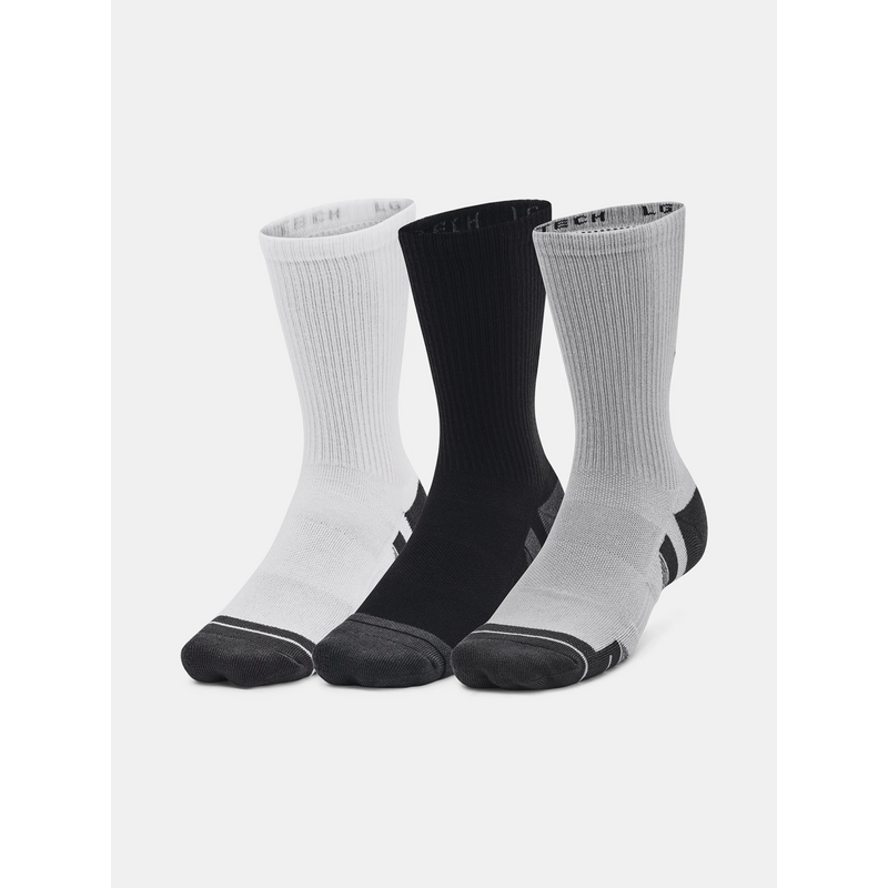 Under Armour Performance Tech 3pk Crew Mod Gray / White / Jet