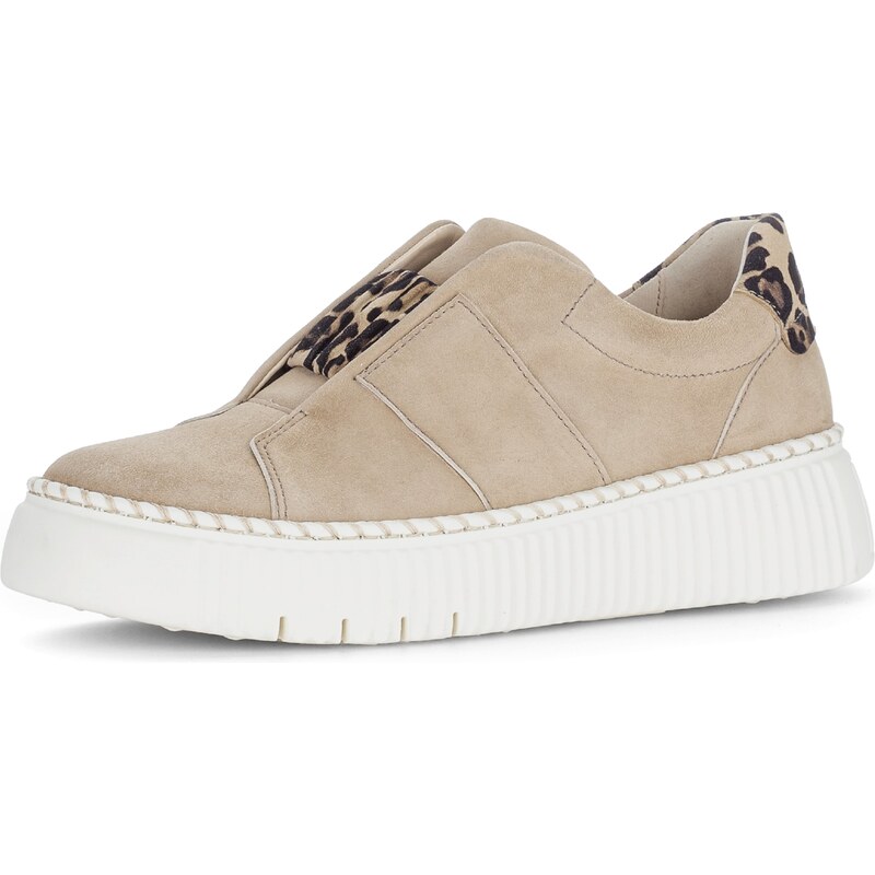 GABOR Slip on boty písková / hnědá / černá 113648884