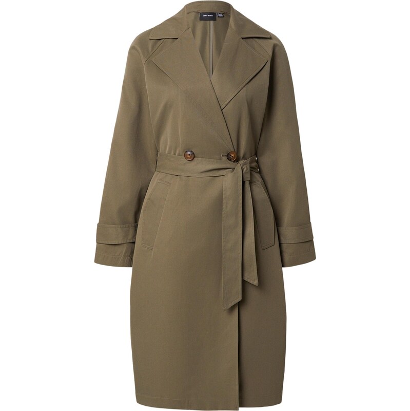 VERO MODA Přechodný kabát VMLOU olivová 113674891