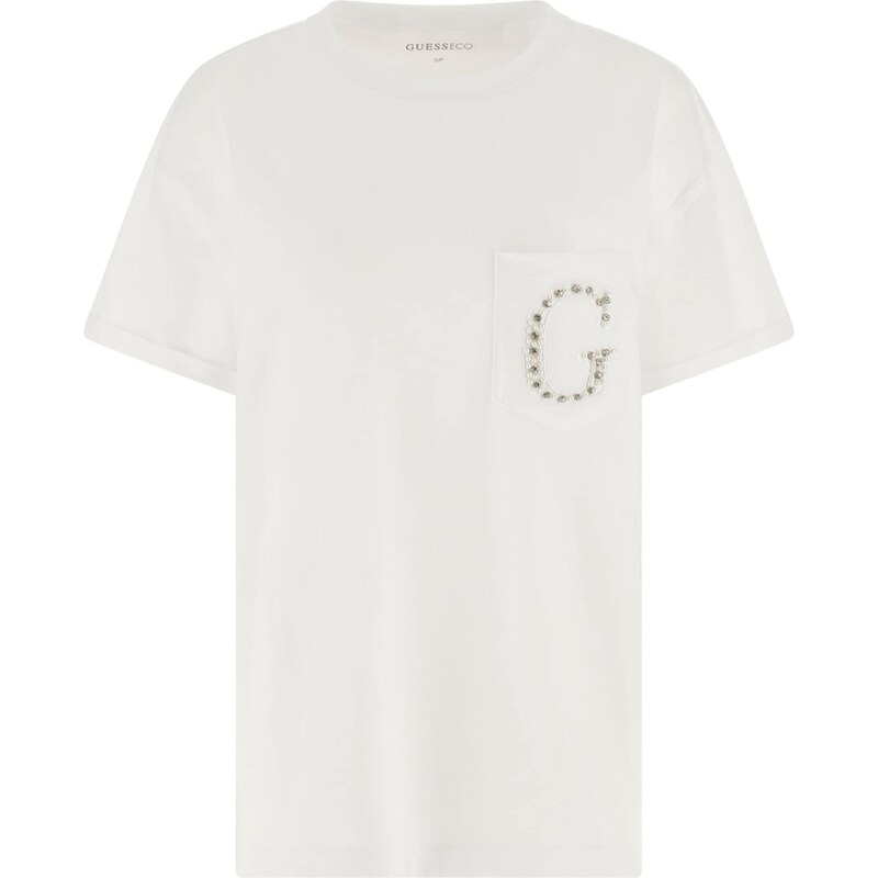 GUESS Tričko bílá 113649467